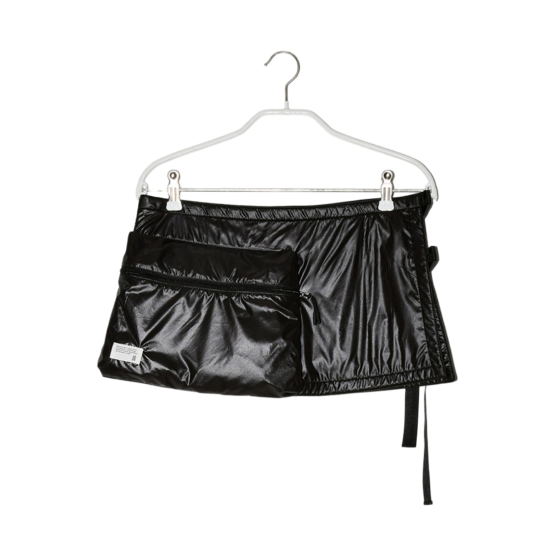 BEWTSK001BK Enor [Core] Women Padded Layered Mini Skirt Black
