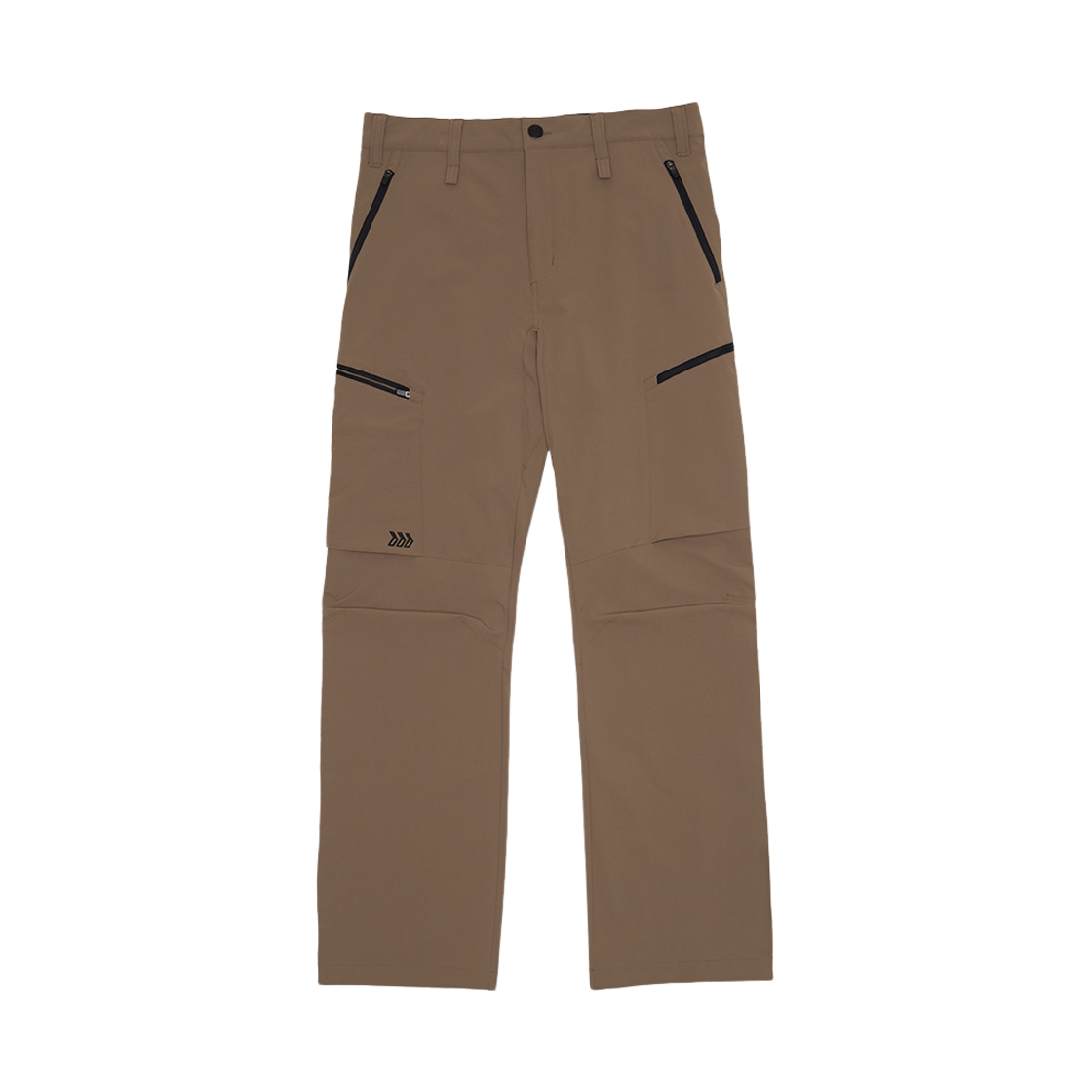 윌비 랩 카고 지퍼드 팬츠 그레이쉬브라운(WILLBE LAB Cargo Zippered Pants Grayish Brown)