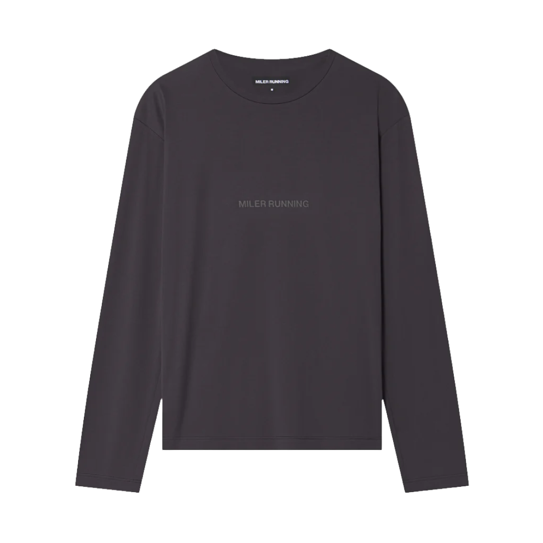 마일러 러닝 워크 러닝 롱슬리브 티셔츠 아스팔트(Miler Running Work Running LS T-Shirt Asphalt)
