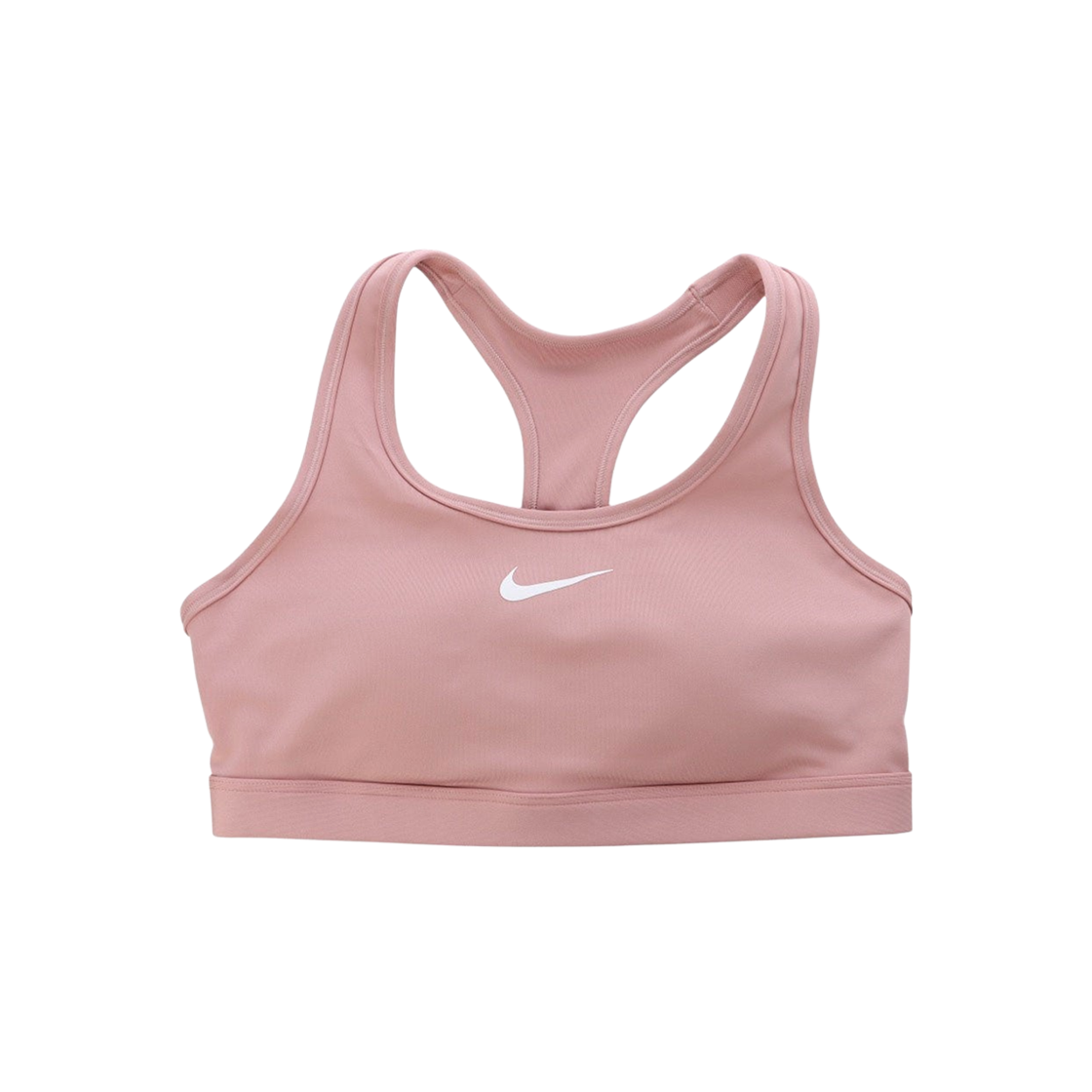 DX6822-685 (W) Nike Swoosh Medium Support Padded Sports Bra Rust Pink White - Asia