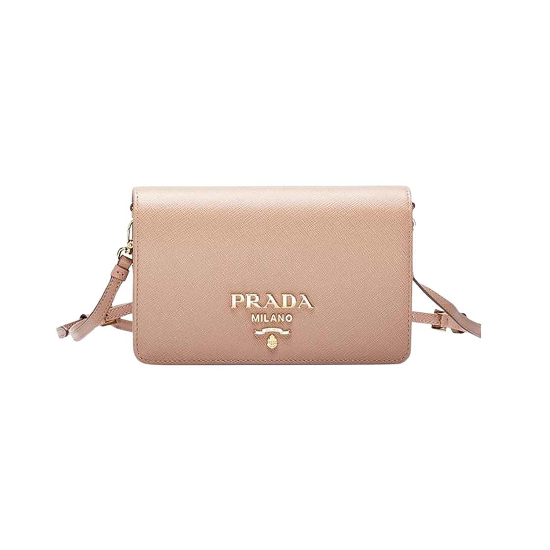 1BP019-NZV-F0236 Prada Saffiano Leather Mini Bag Powder Pink