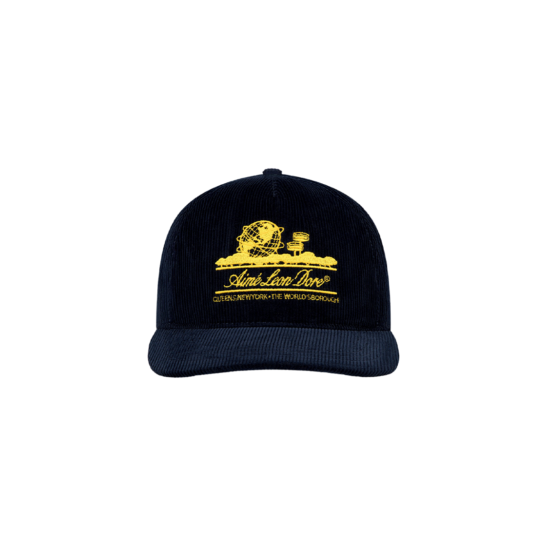 - Aime Leon Dore Corduroy Unisphere Hat Navy Blazer