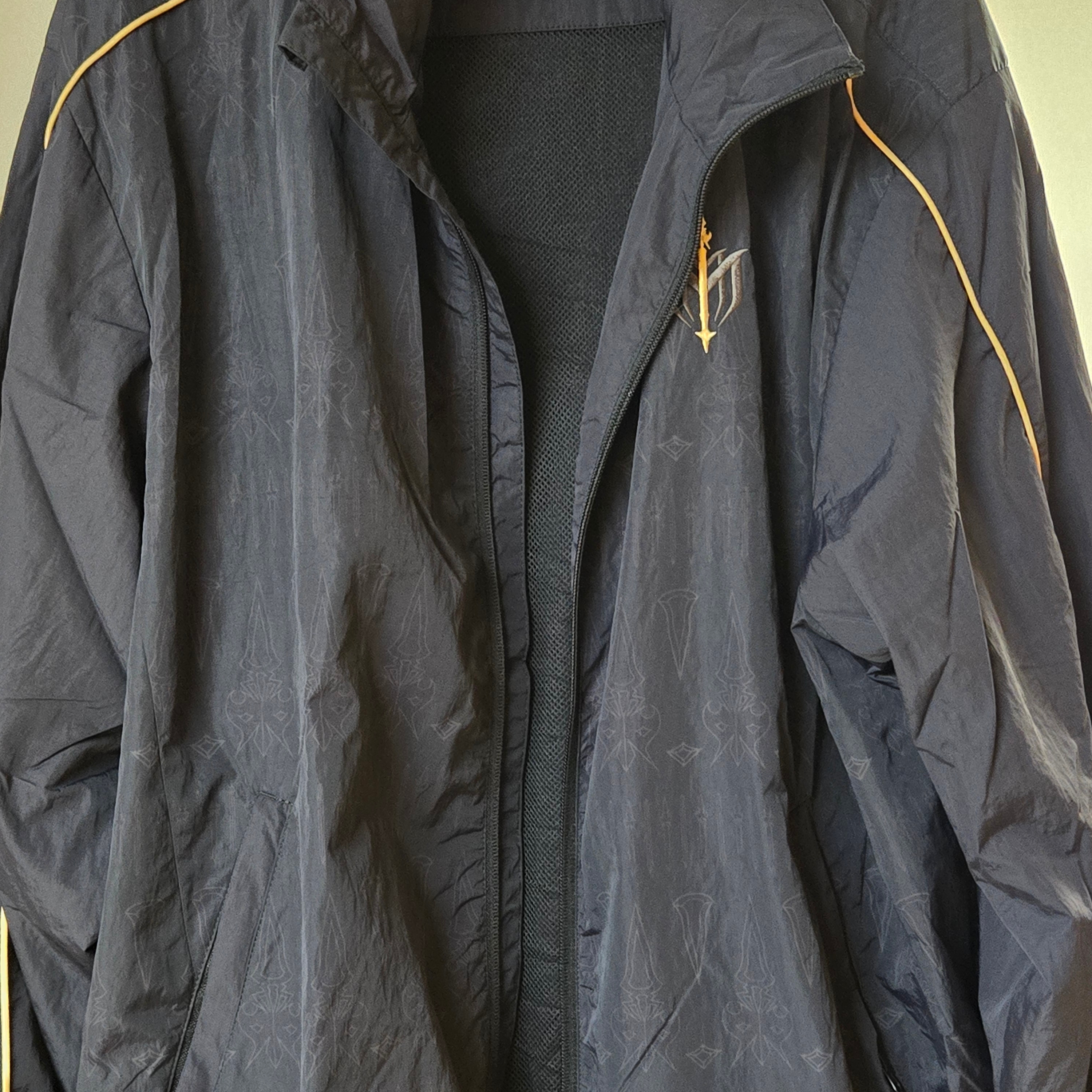 [PRE-ORDER] FC SPEAR Wind Breaker Black 착용 스타일 - 1
