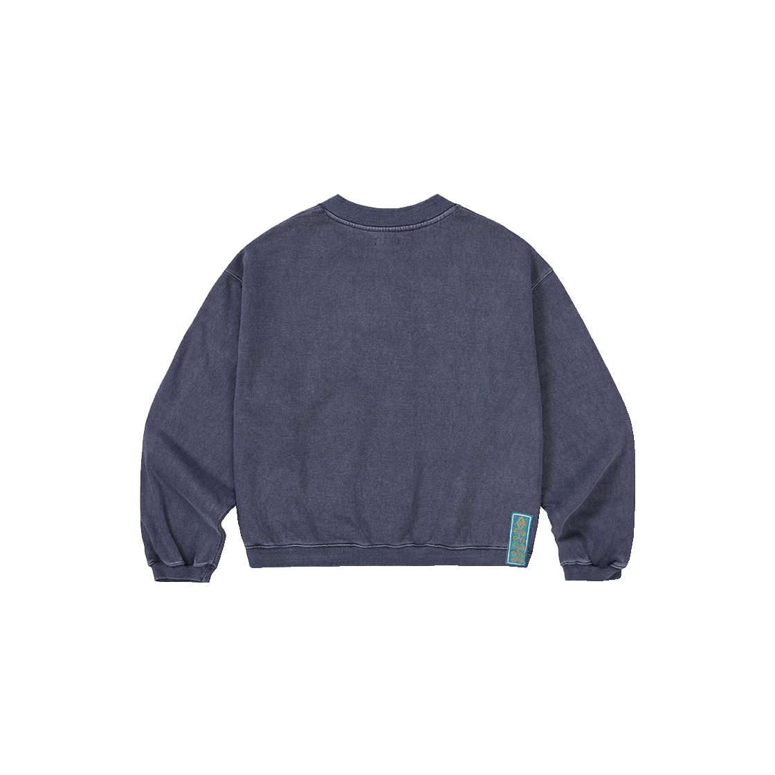 카락터 심볼릭 버튼 스웻셔츠 빈티지 네이비(Karactor Symbolic Button Sweatshirt Vintage Navy) - 2