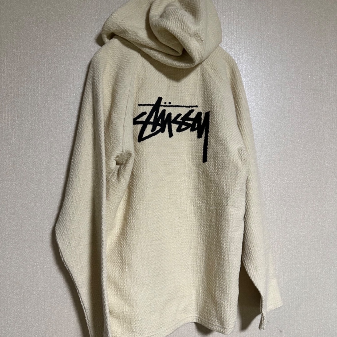 Nike x Stussy NRG Fleece Hemp Pullover Natural 착용 스타일