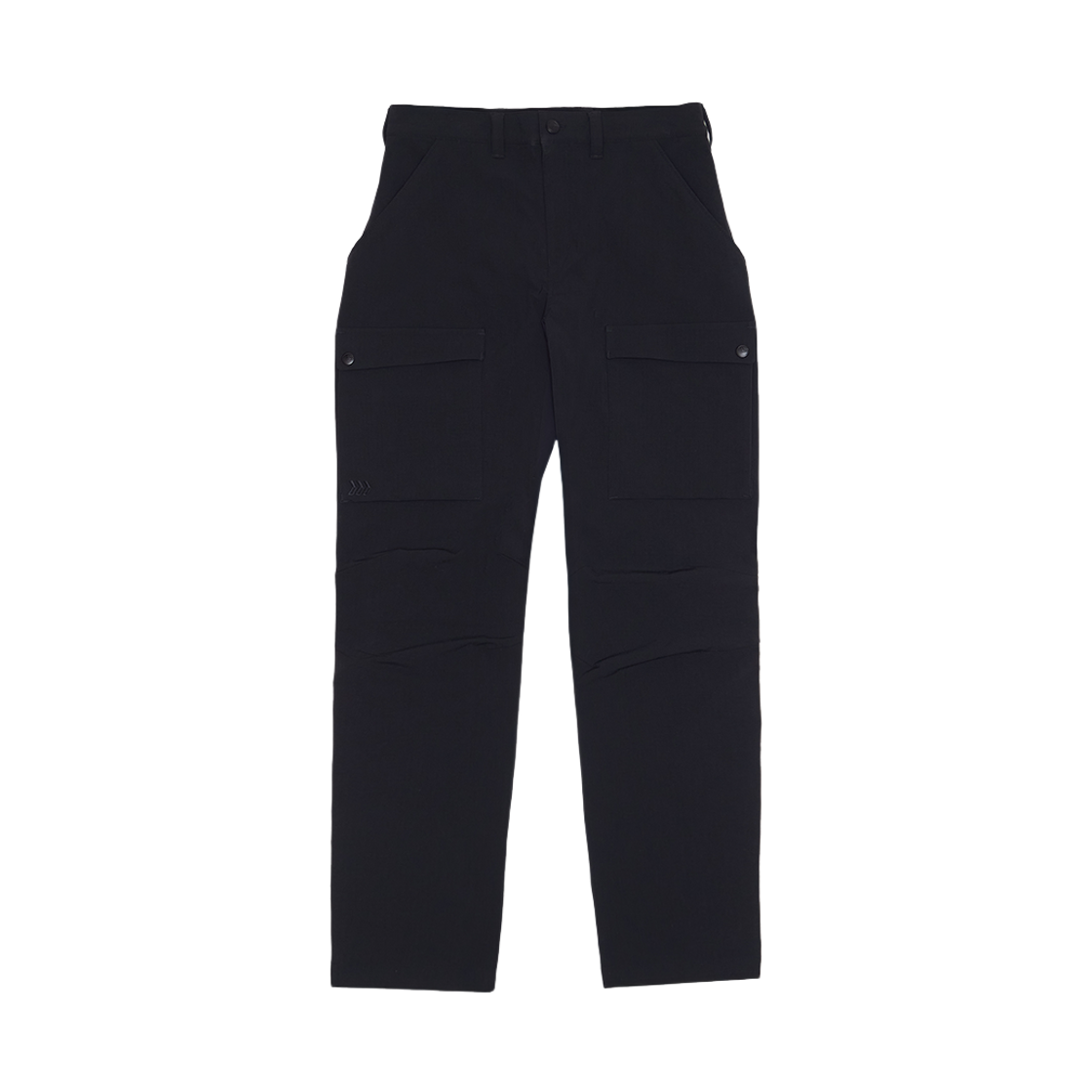윌비 랩 프론트 카고 유틸리티 팬츠 블랙(WILLBE LAB Front Cargo Utility Pants Black)