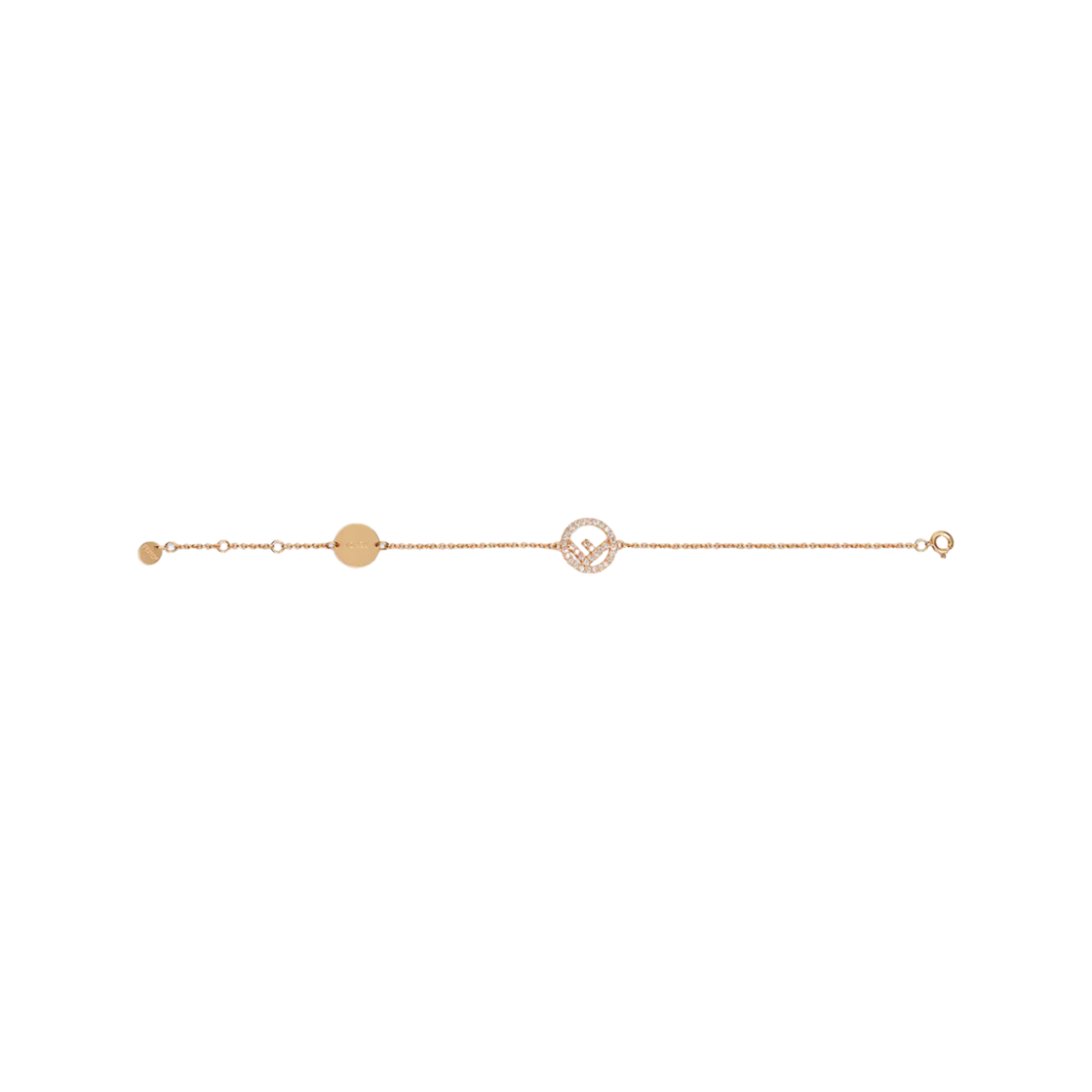 (W) 펜디 F 이즈 펜디 브레이슬릿 골드((W) Fendi F is Fendi Bracelet Gold)