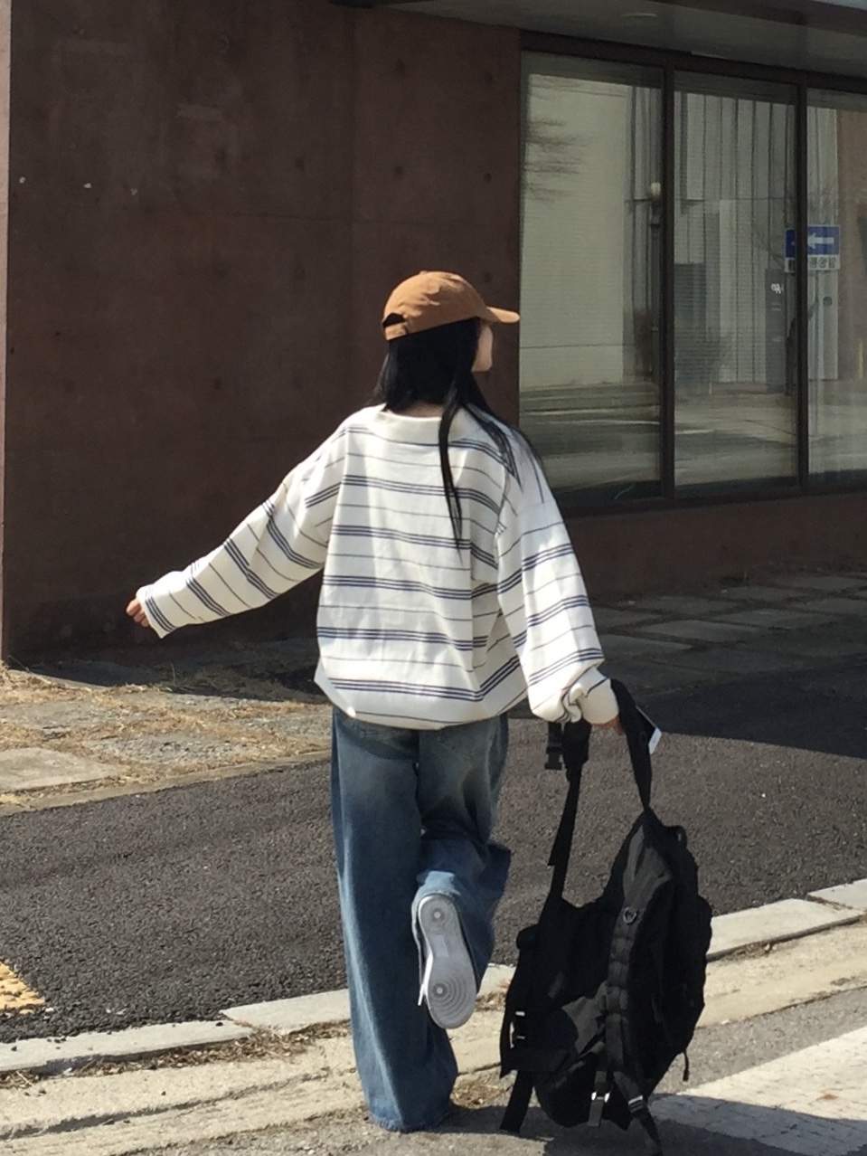 Carhartt Canvas Cap Carhartt Brown 착용 스타일 - 6