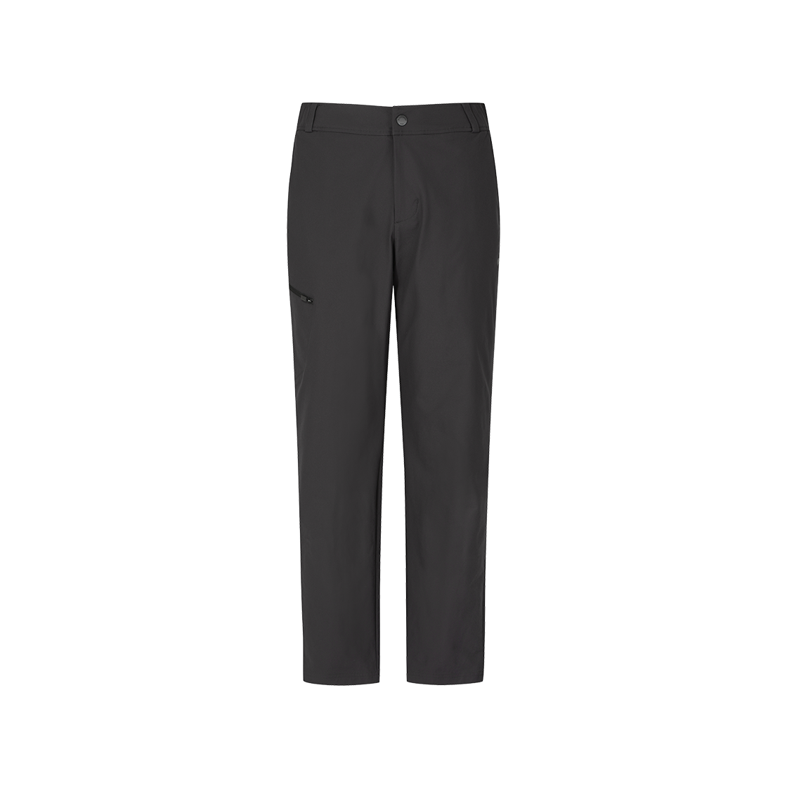 QQ323EPT91_DGR0 le coq sportif Uni Regular Fit Nylon Span Pants Dark Gray
