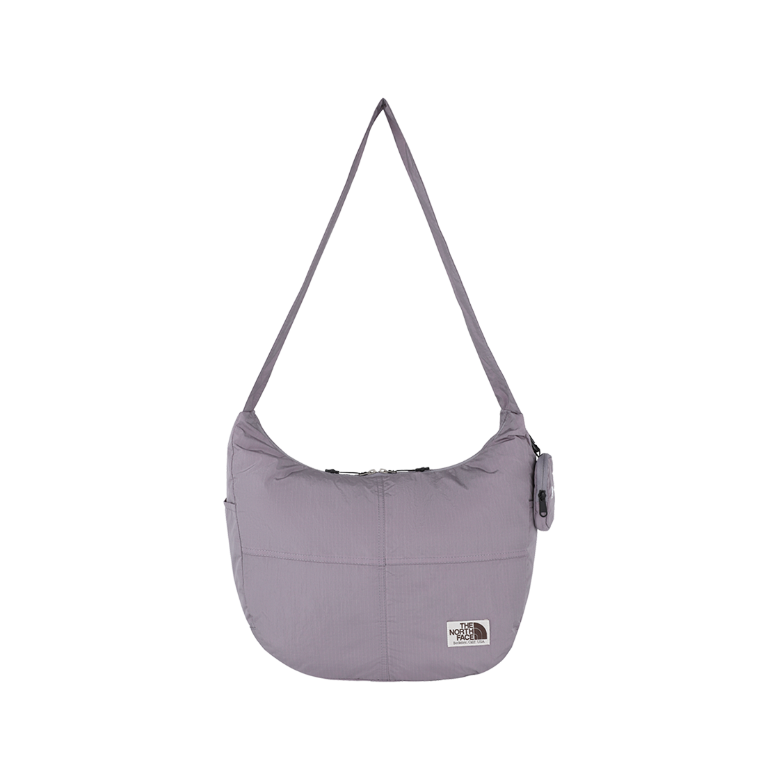 NN2PR16N The North Face White Label Hobo Shoulder Bag L Grayish Lilac