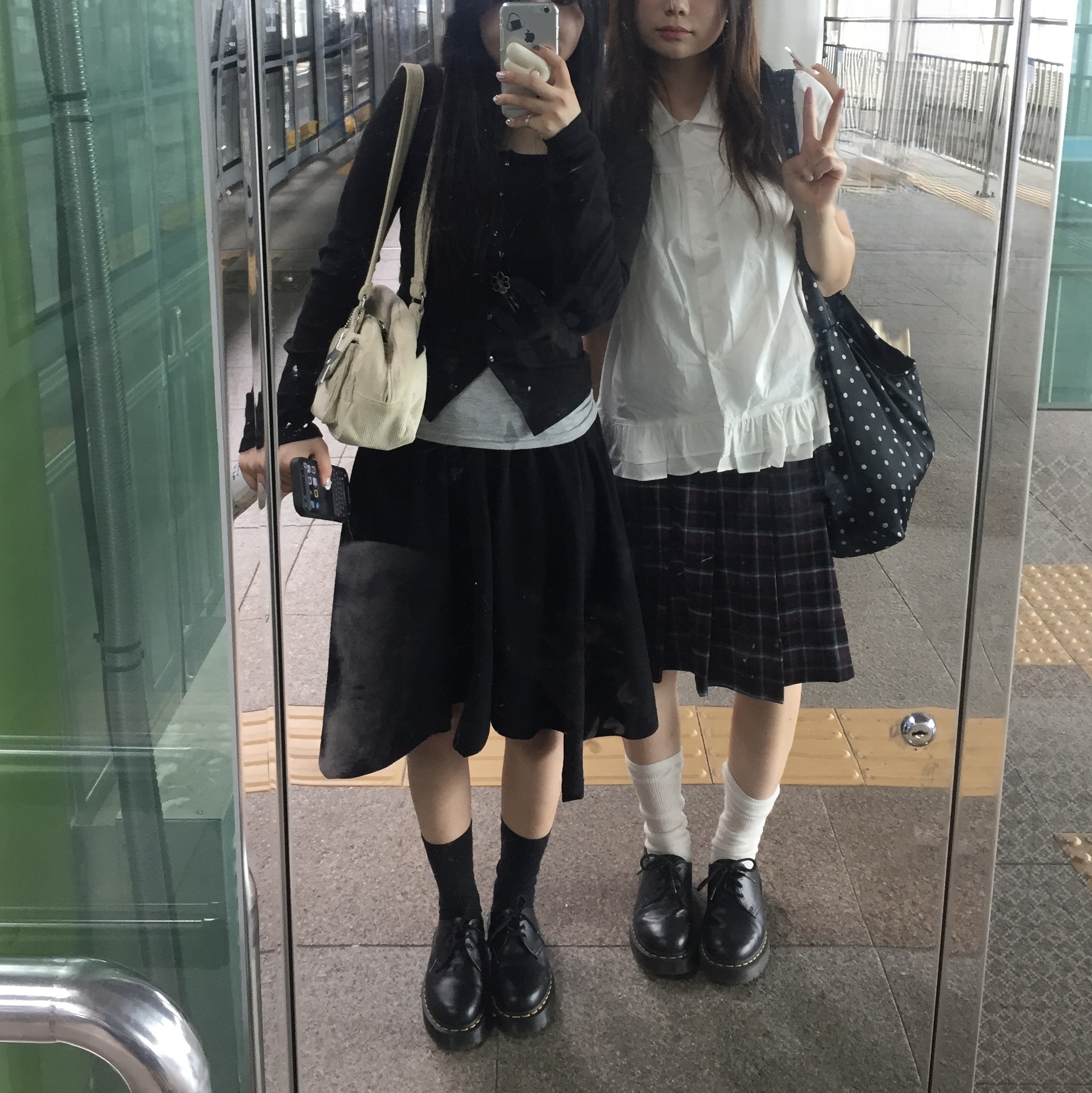 Dr. Martens 1461 Smooth Black, Dr. Martens 1461 Bex Black 착용 스타일