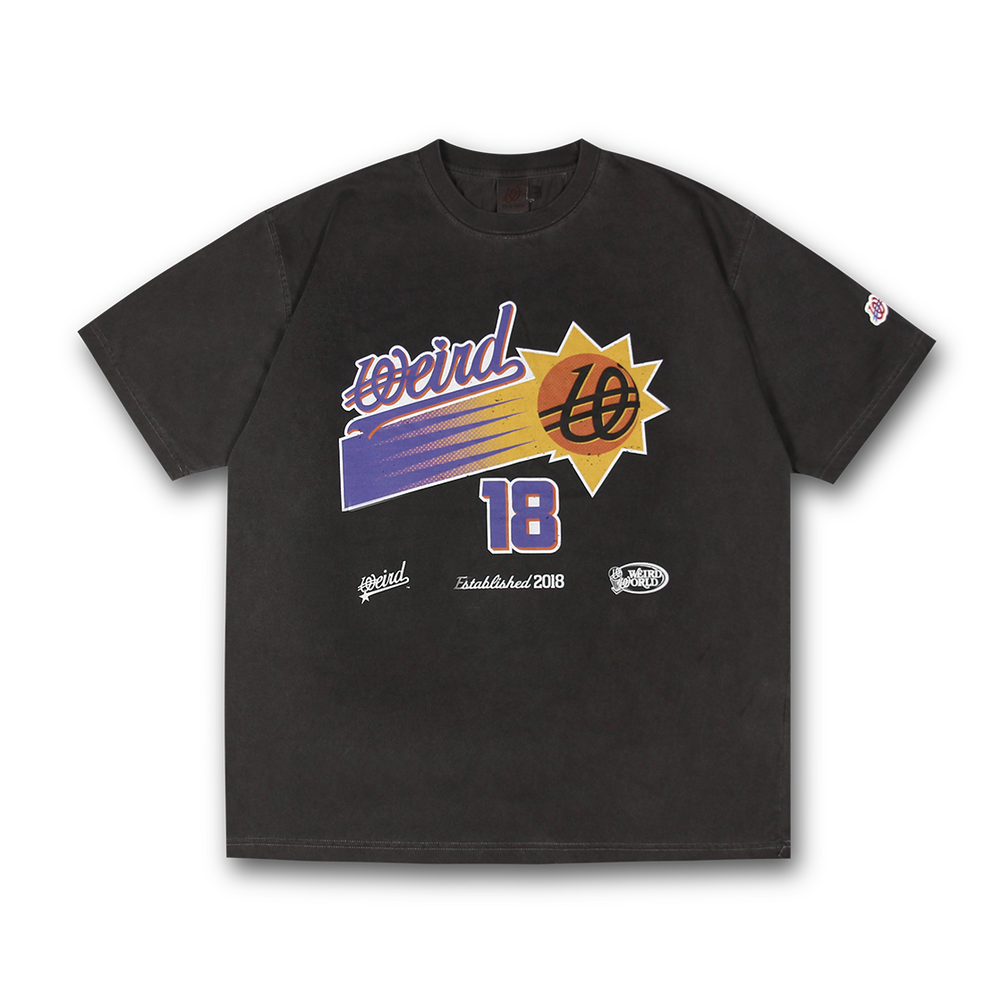 위얼드월드 바스켓볼 피그먼트 티셔츠(Weird World Basketball Pigment T-Shirt)