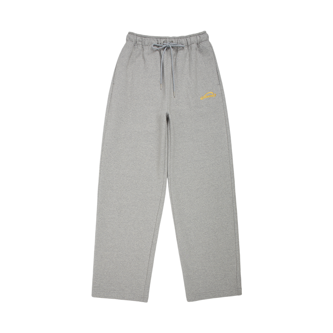 OW54PDU02 ofcoursewhynot Loving Embrace Sweat Pants_Melange Grey