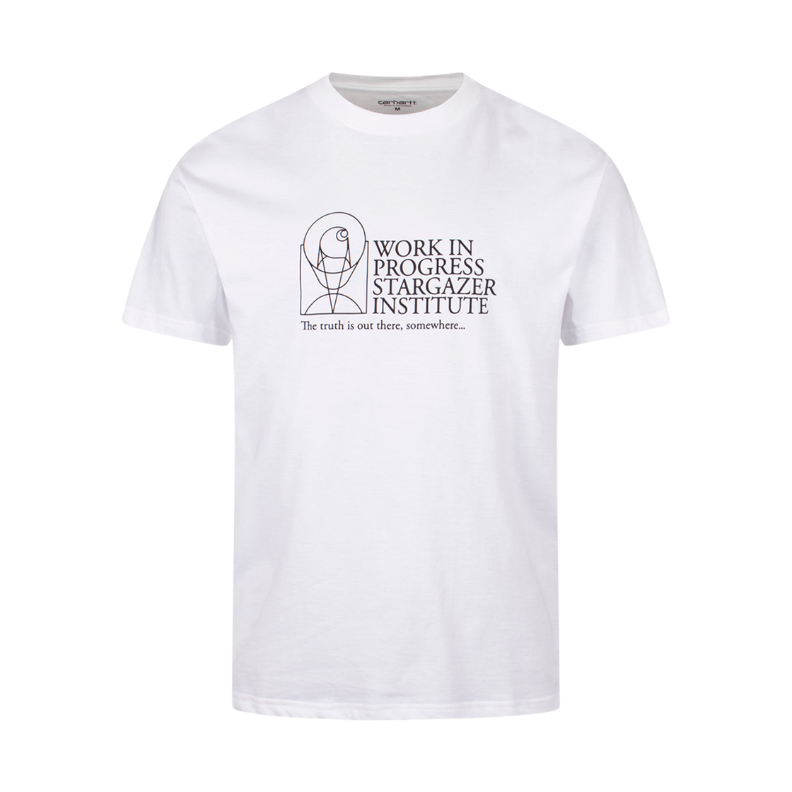 I034767-00A-XX Carhartt WIP Stargazer Short Sleeve T-Shirt White