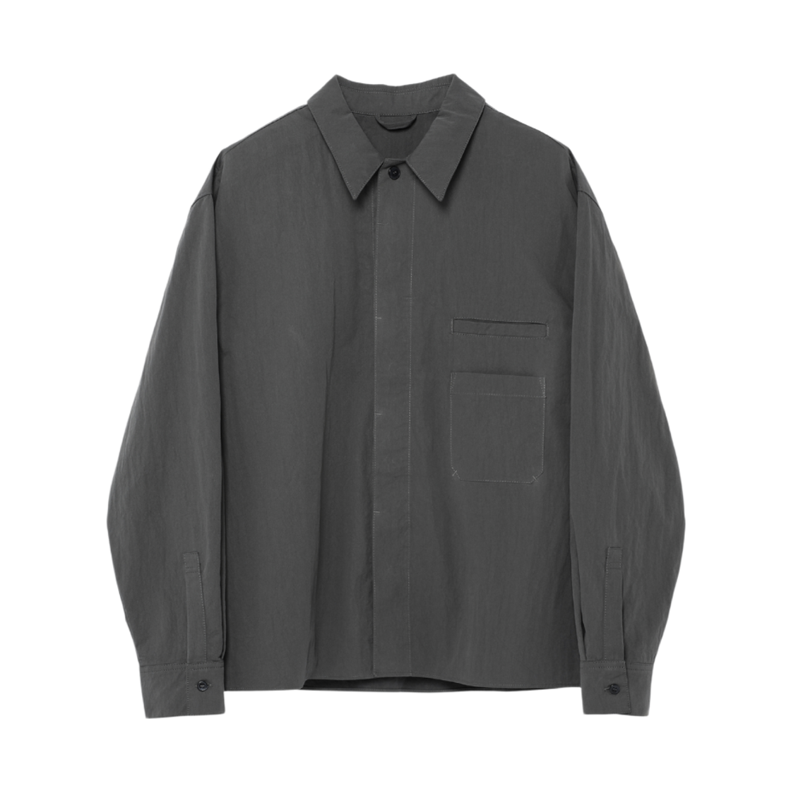 HEQFCSA401CHA eastserviceshop Gardning Pocket Shirt Charcoal
