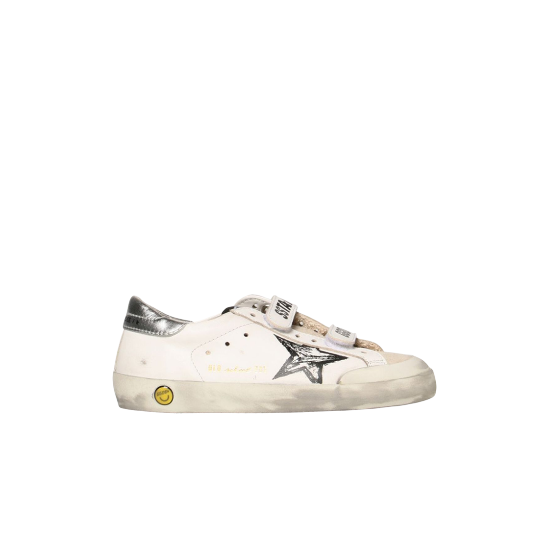 GYF00224-F001979-10602 (Kids) Golden Goose Sketch Star Sneakers White Ice