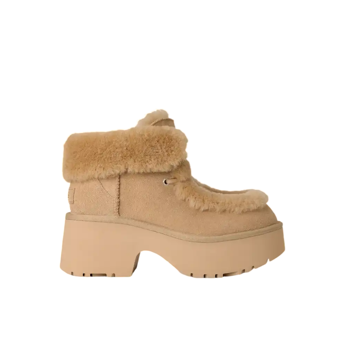 (W) 어그 에즈미 레이스 업 머스타드 시드((W) UGG Esmee Lace Up Mustard Seed) - 1