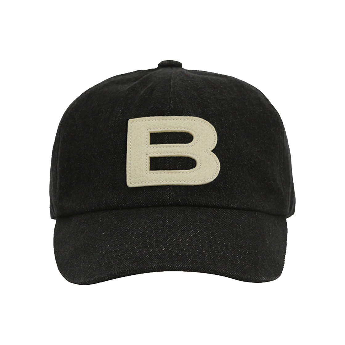 발루트 비 로고 워시드 캡 블랙