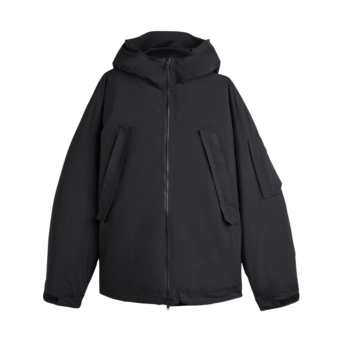 JW4619 Y-3 Gore-Tex Padded Hooded Jacket Black