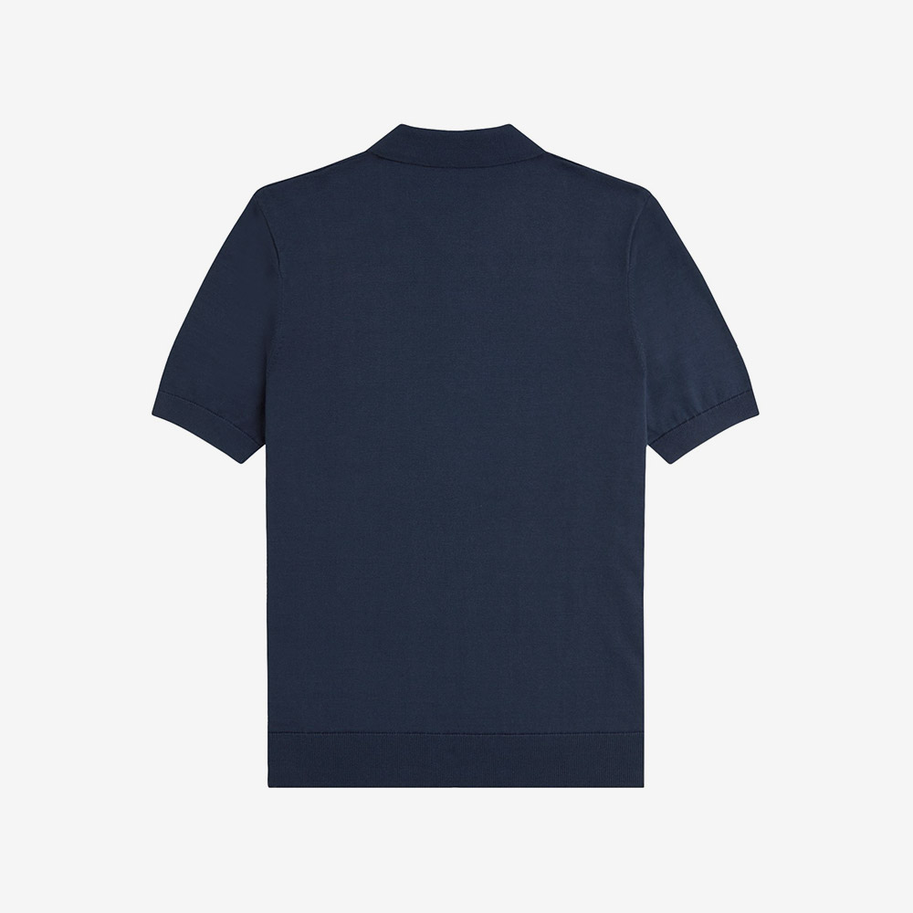 프레드 페리 텍스쳐드 케이블 니트 셔츠 다크 에어포스(Fred Perry Textured Cable Knit Shirt Dark Airforce) - 6