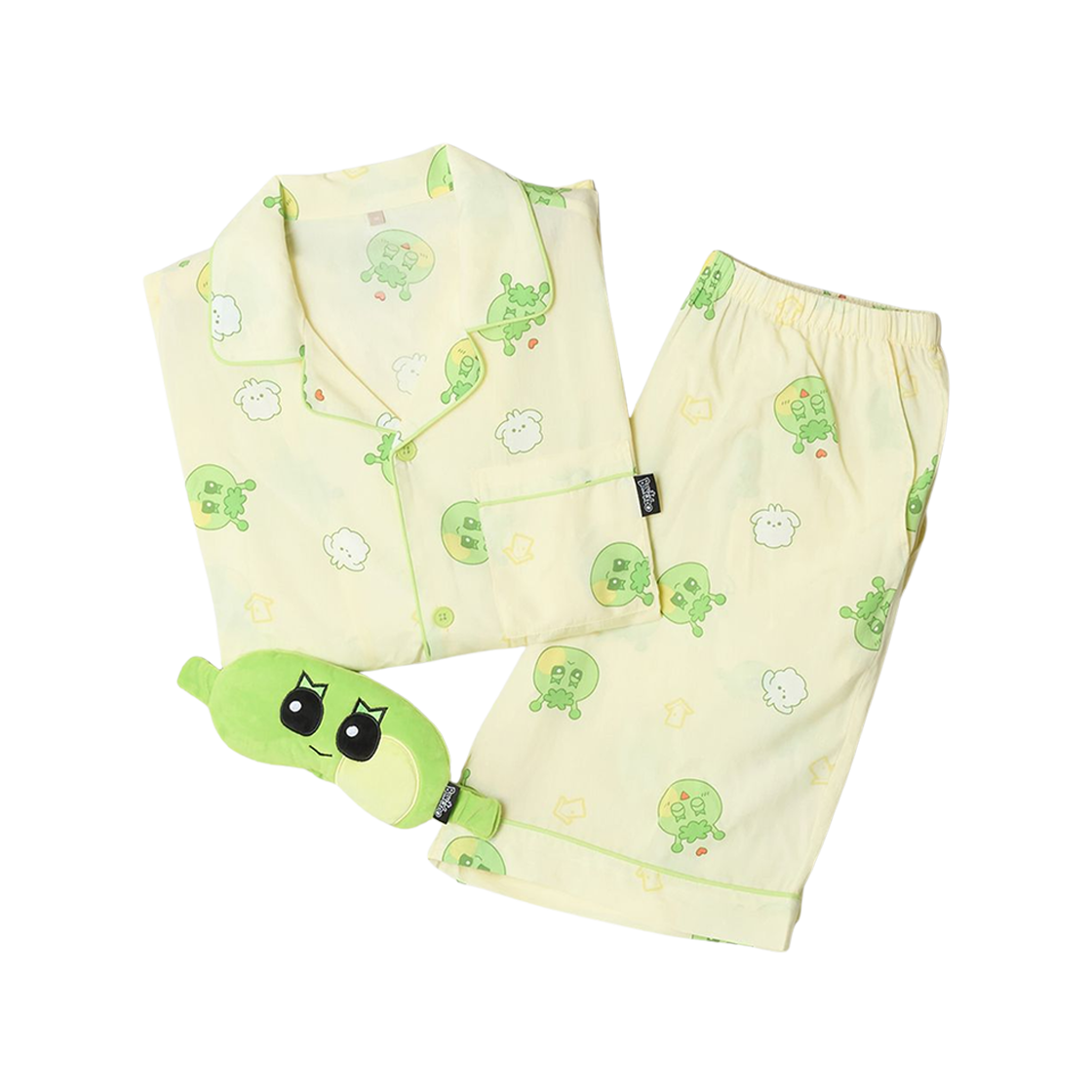 스파오 x 보이넥스트도어 쁘넥도 파자마 세트 옐로우(Spao x Boynextdoor BBNEXDO Pajama Set Yellow)