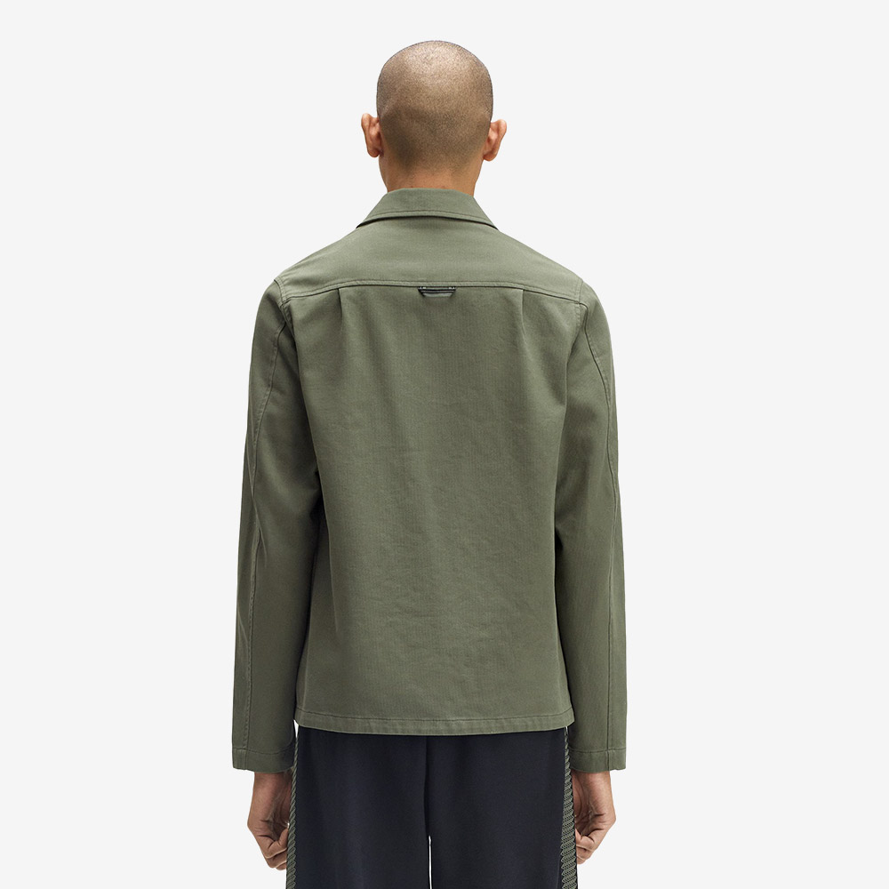 프레드페리 베드포드 코듀로이 오버셔츠 로렐리스그린(Fred Perry Bedford Cord Overshirt Laurel Wreath Green) - 4