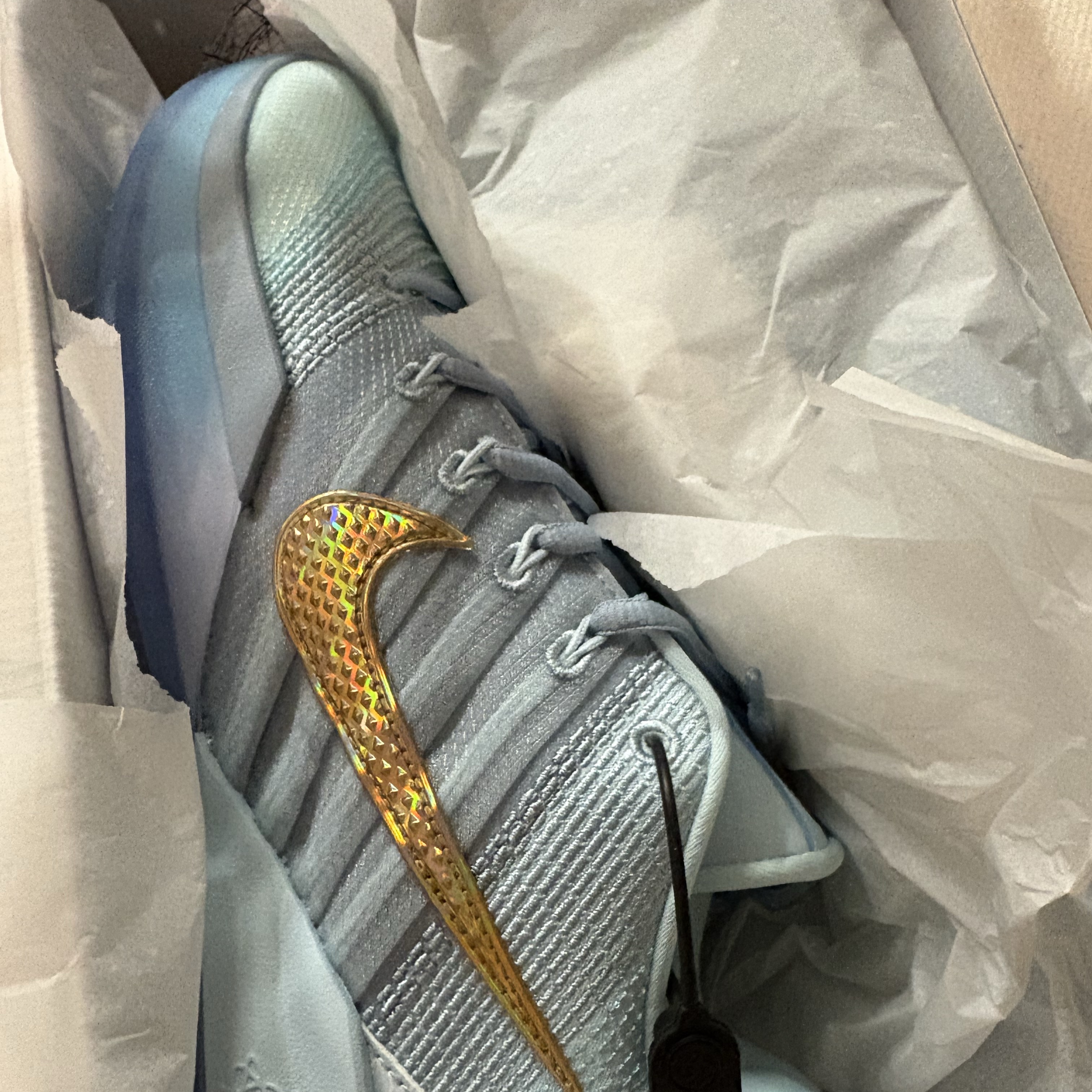 Nike Sabrina 3 Glacier Blue Neptune Blue 착용 스타일 - 2