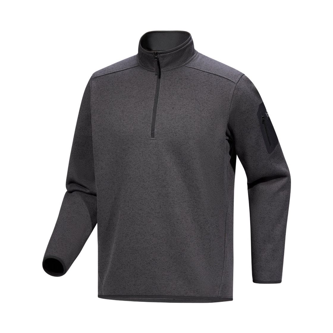 10360 Arc'teryx Covert 1/2 Zip Neck Black Heather II