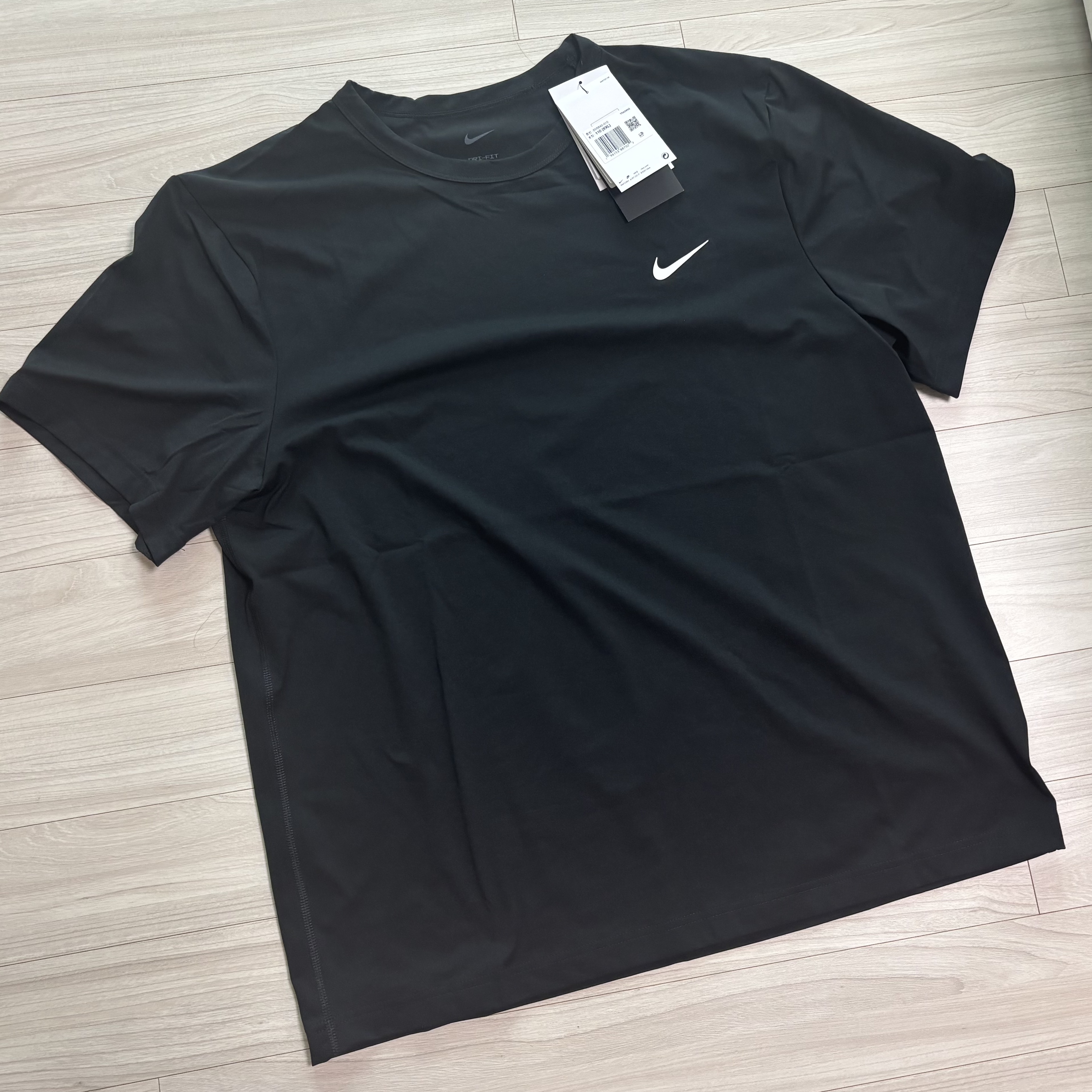 Nike Dri-Fit UV Hyverse Fitness Top Black - Asia 착용 스타일