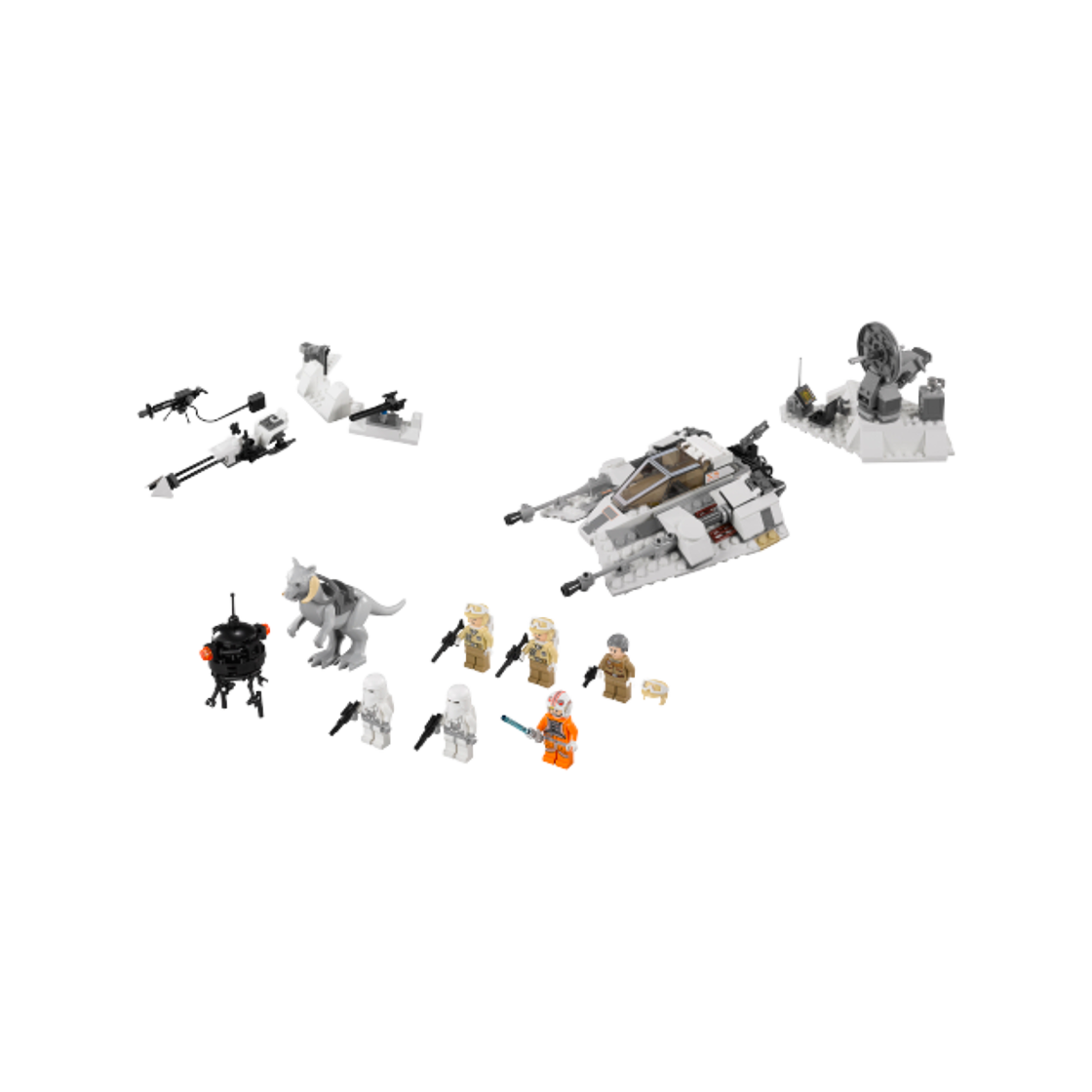 레고 스타워즈 호스의 전투(Lego Star Wars Battle of Hoth) - 1
