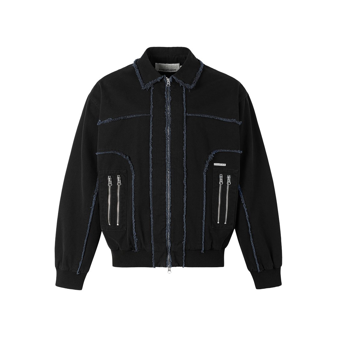 더바이닐하우스 봄버 워크 자켓 블랙