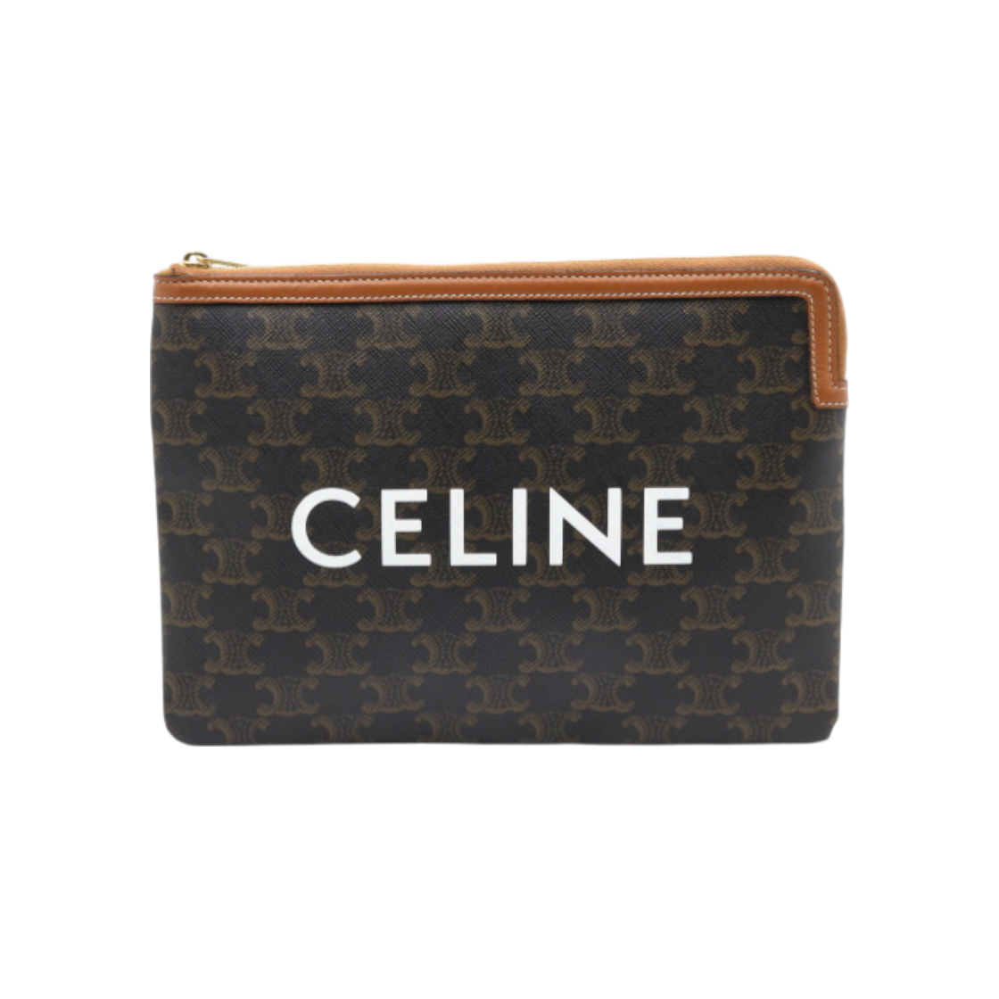 셀린느 10D672BZQ 트리오페 캔버스 스몰 파우치 겸 클러치백 aa52617