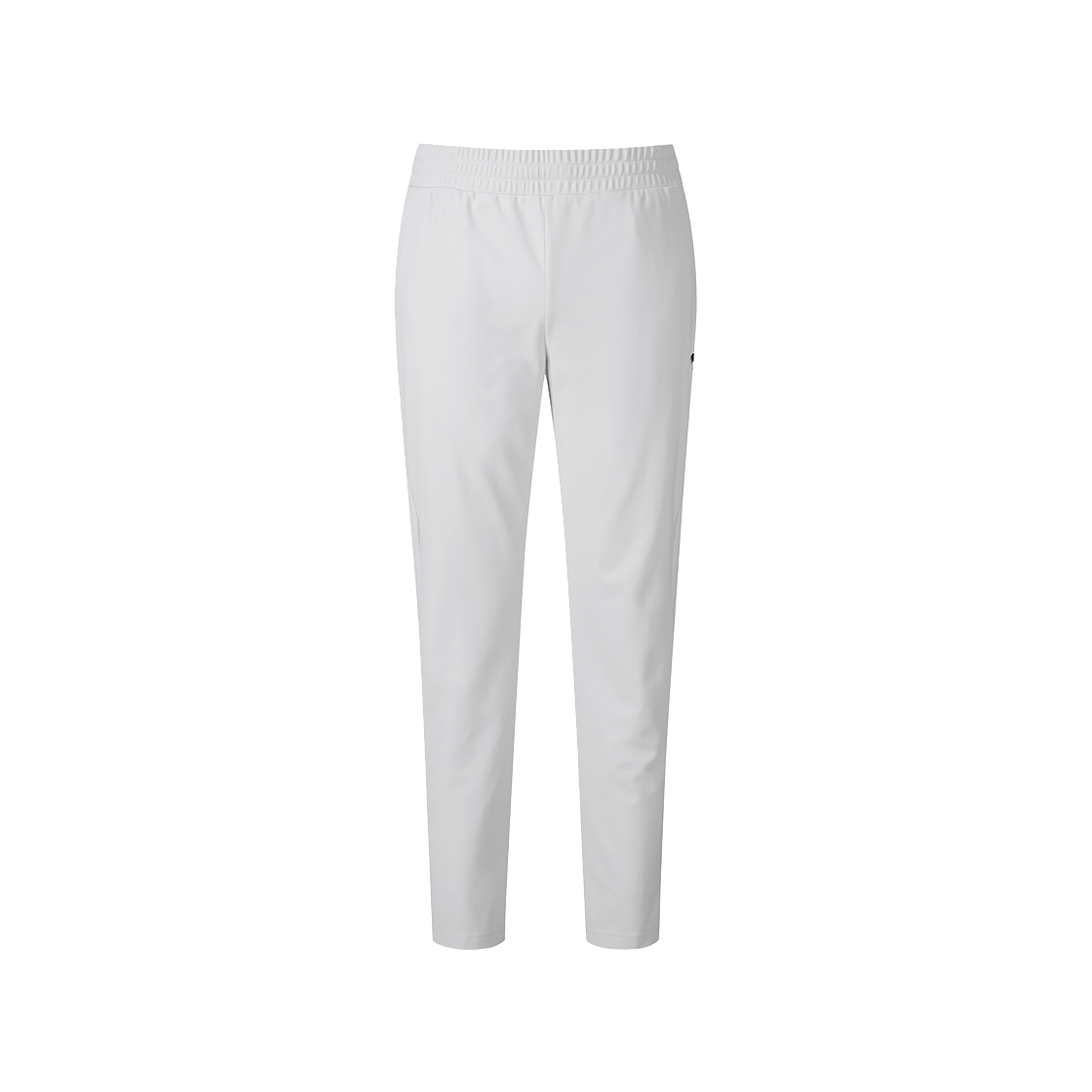 QQ323EFP91_WGR0 le coq sportif Uni Slim Fit Tricot Bonded Track Pants White Grey