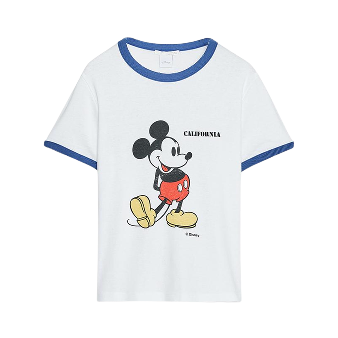 (W) 자라 x 디즈니 미키 마우스 티셔츠 오이스터 화이트((W) Zara x Disney Mickey Mouse T-Shirt Oyster White) - 1