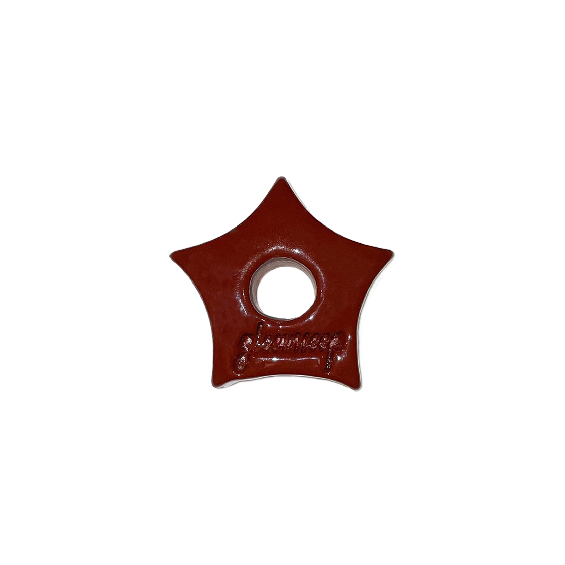 GMP3 Gleameep Gleaming Star Pendant Brown