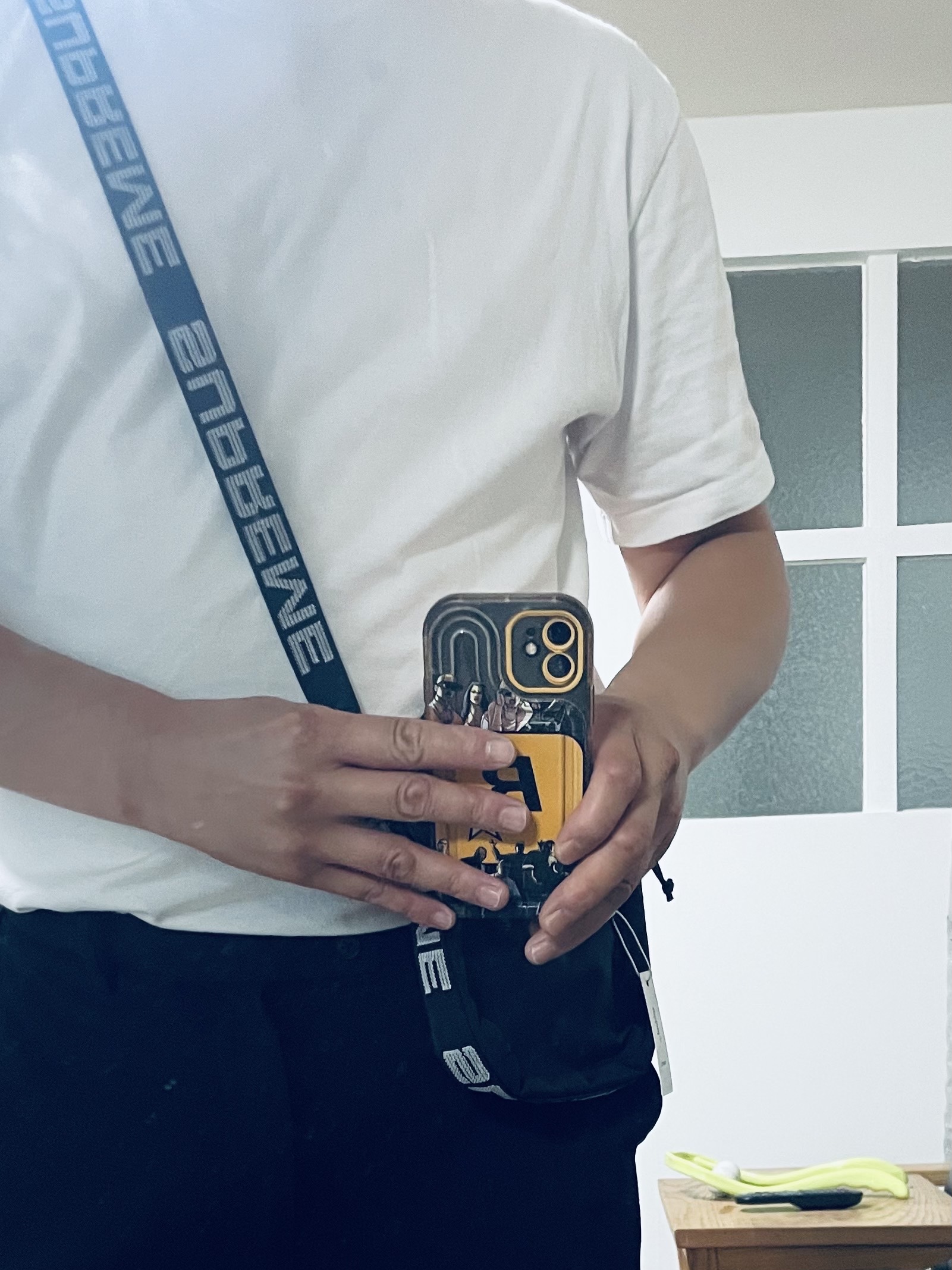Supreme Shoulder Bag Black - 18SS 착용 스타일 - 1