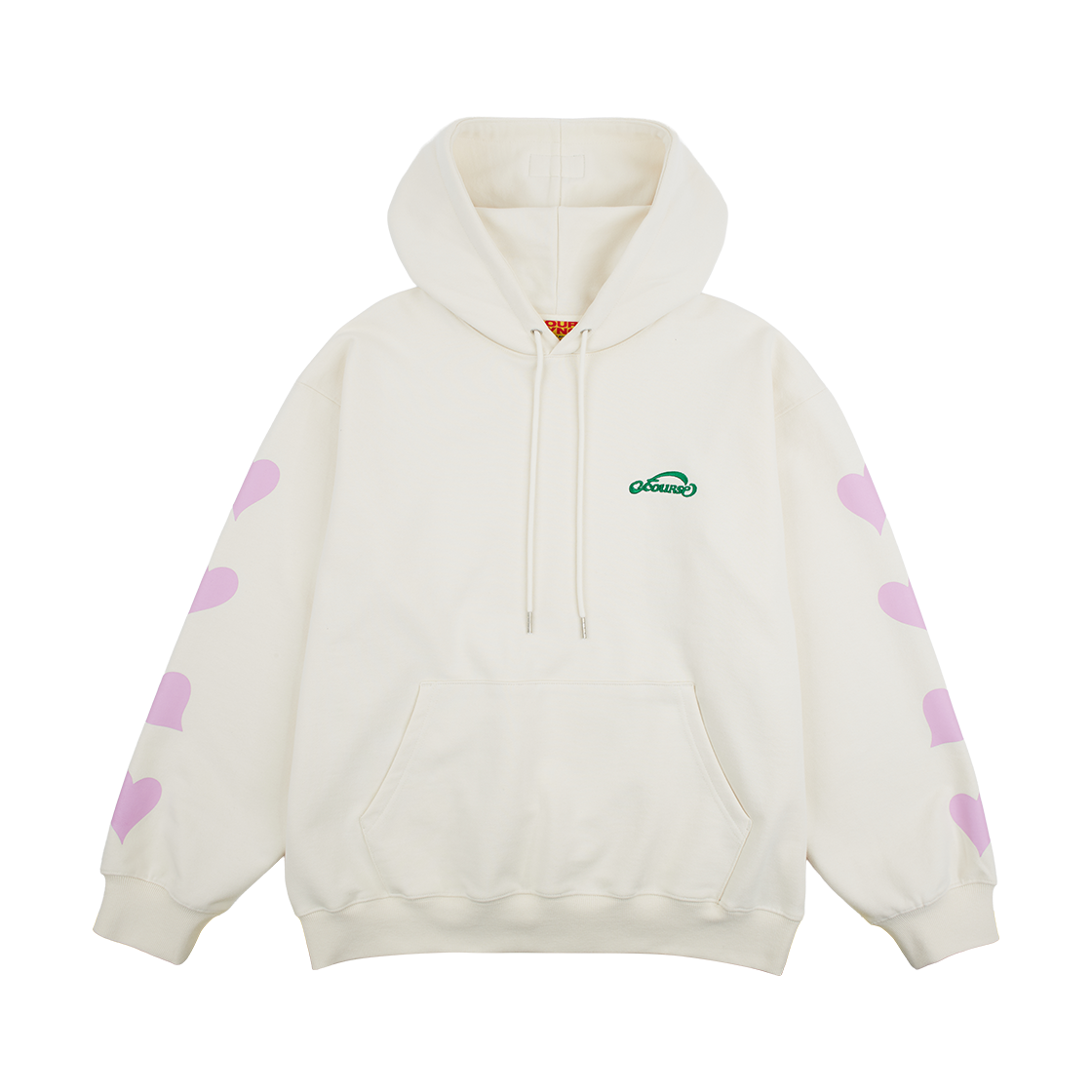 OW54THU03 ofcoursewhynot Loving Embrace Hoody_Cream