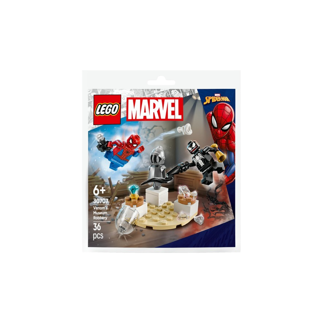 레고 마블 슈퍼 히어로 베놈의 박물관 강도(Lego Marvel Super Heroes Venom's Museum Robbery) - 2