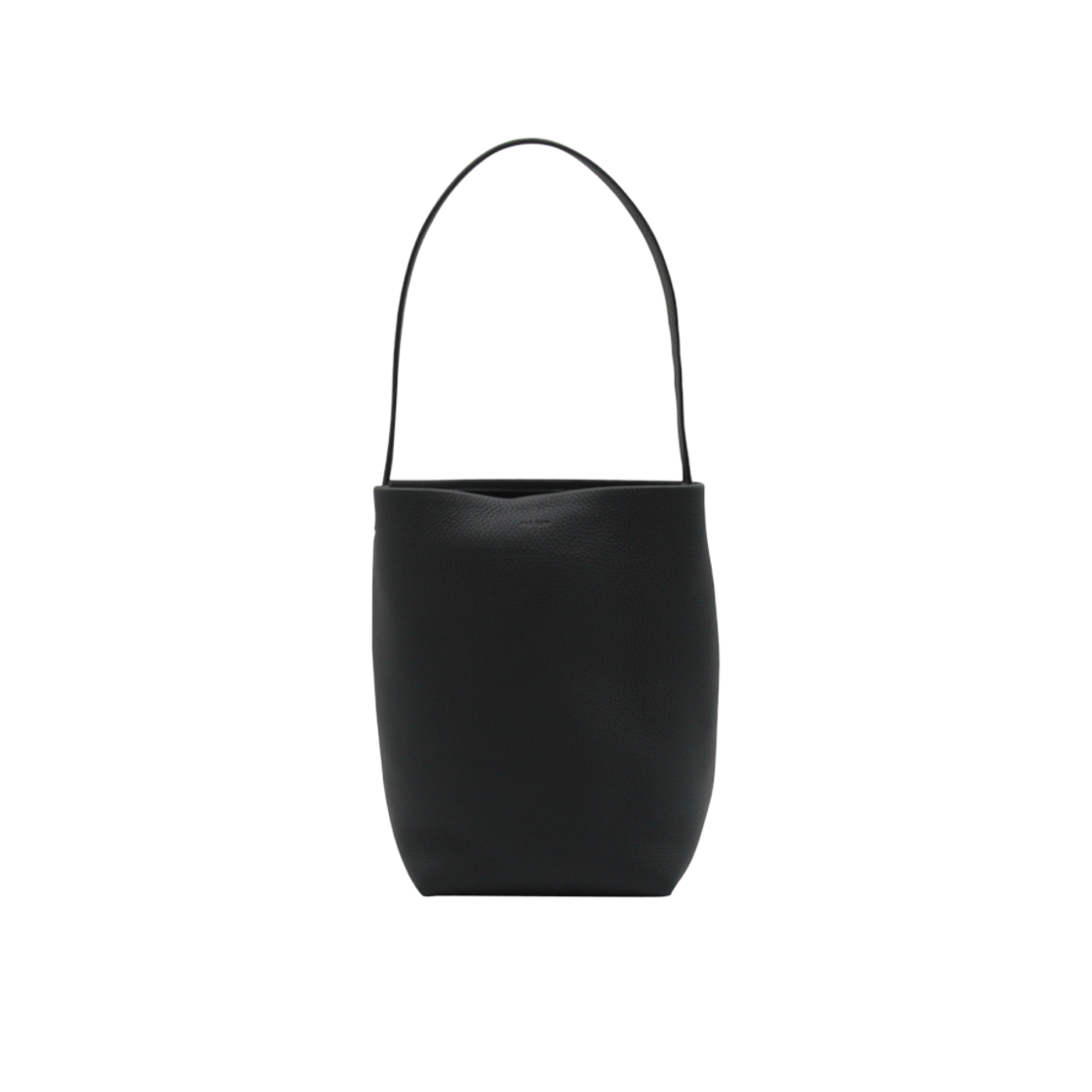 W1313L129DRI The Row Medium N/S Park Tote Bag in Leather Dark Pine