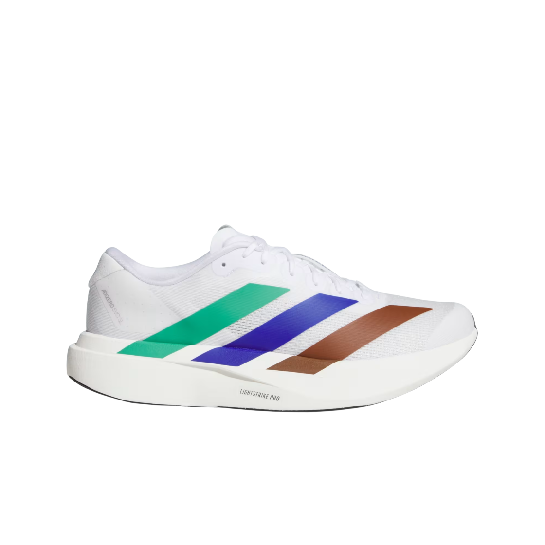 아디다스 x 퍼렐 윌리엄스 휴먼레이스 아디제로 아디오스 EVO SL 클라우드 화이트 세미 코트 그린(Adidas x Pharrell Williams Humanrace Adizero Adios EVO SL Cloud White Semi Court Green)