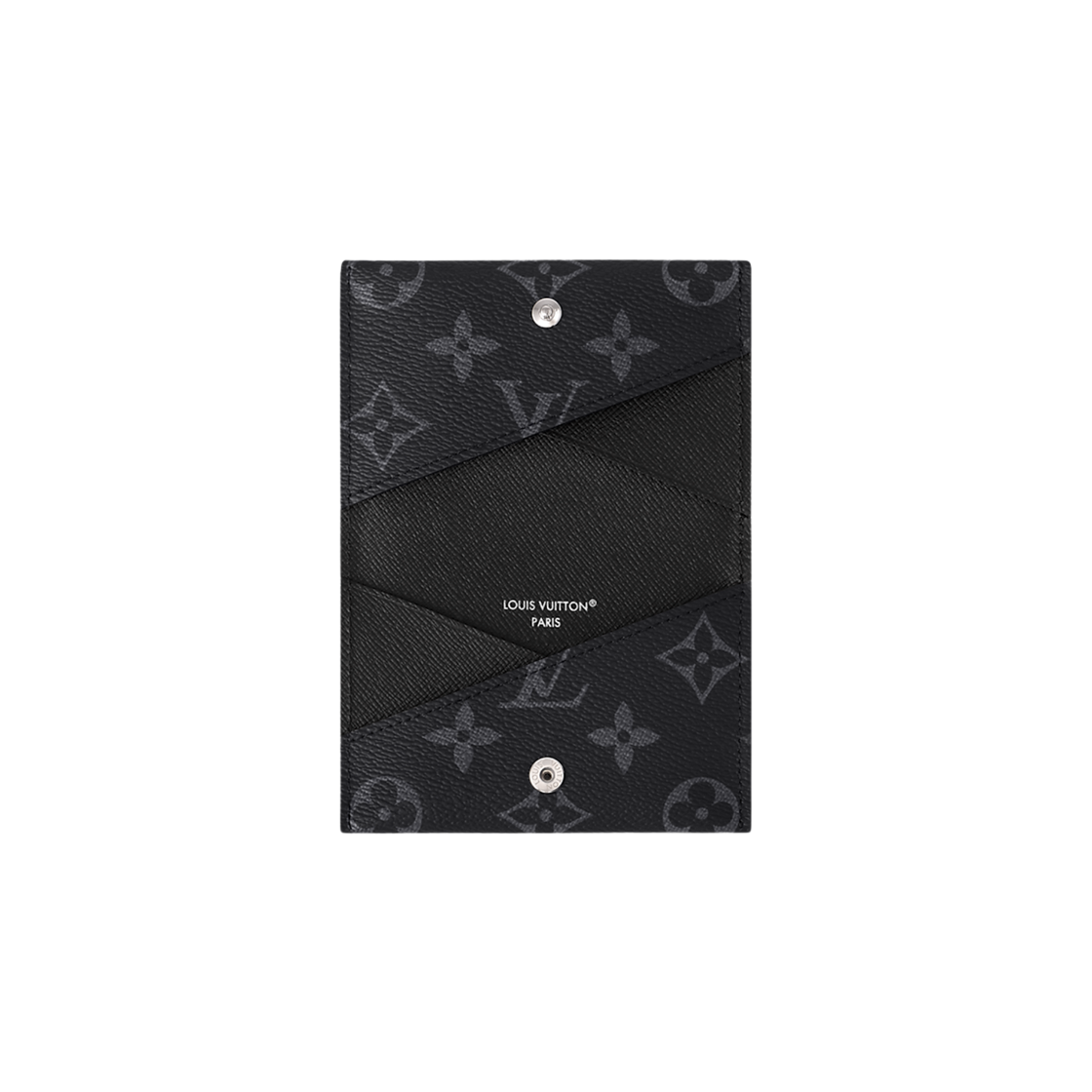 루이비통 슬림 카드 홀더 모노그램 코팅 캔버스 실버(Louis Vuitton Slim Card Holder Monogram Coated Canvas Silver) - 2