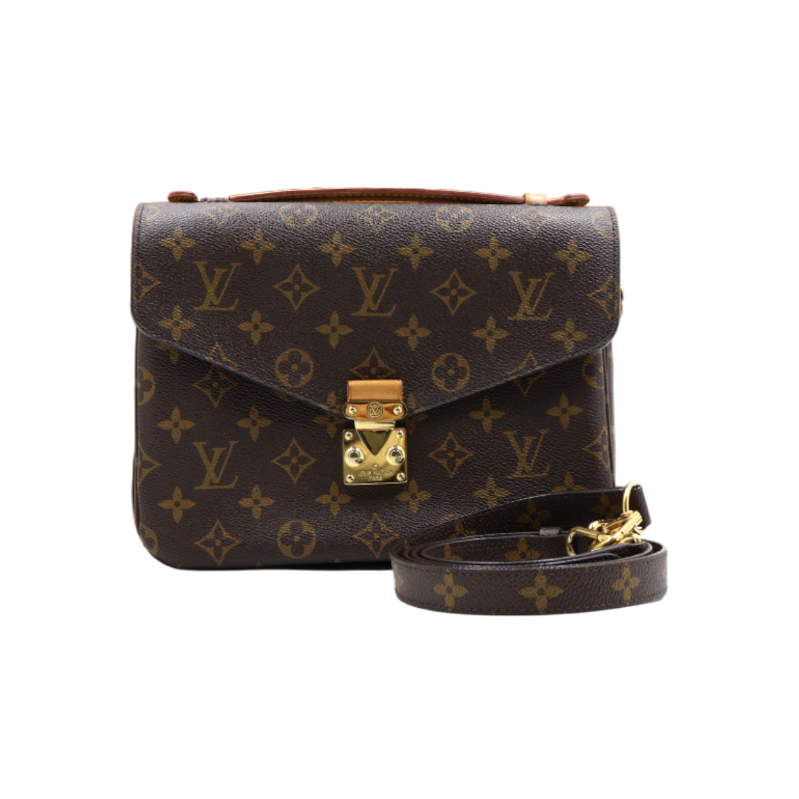 IT3N5D8RK7PB Louis Vuitton Monogram Pochette Metis Crossbody Bag