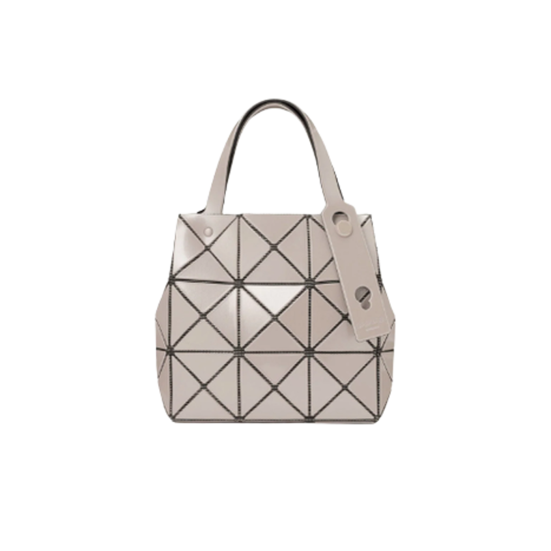 바오 바오 이세이 미야케 캐럿 핸드백 화이트 베이지(Bao Bao Issey Miyake Carat Handbag White Beige)
