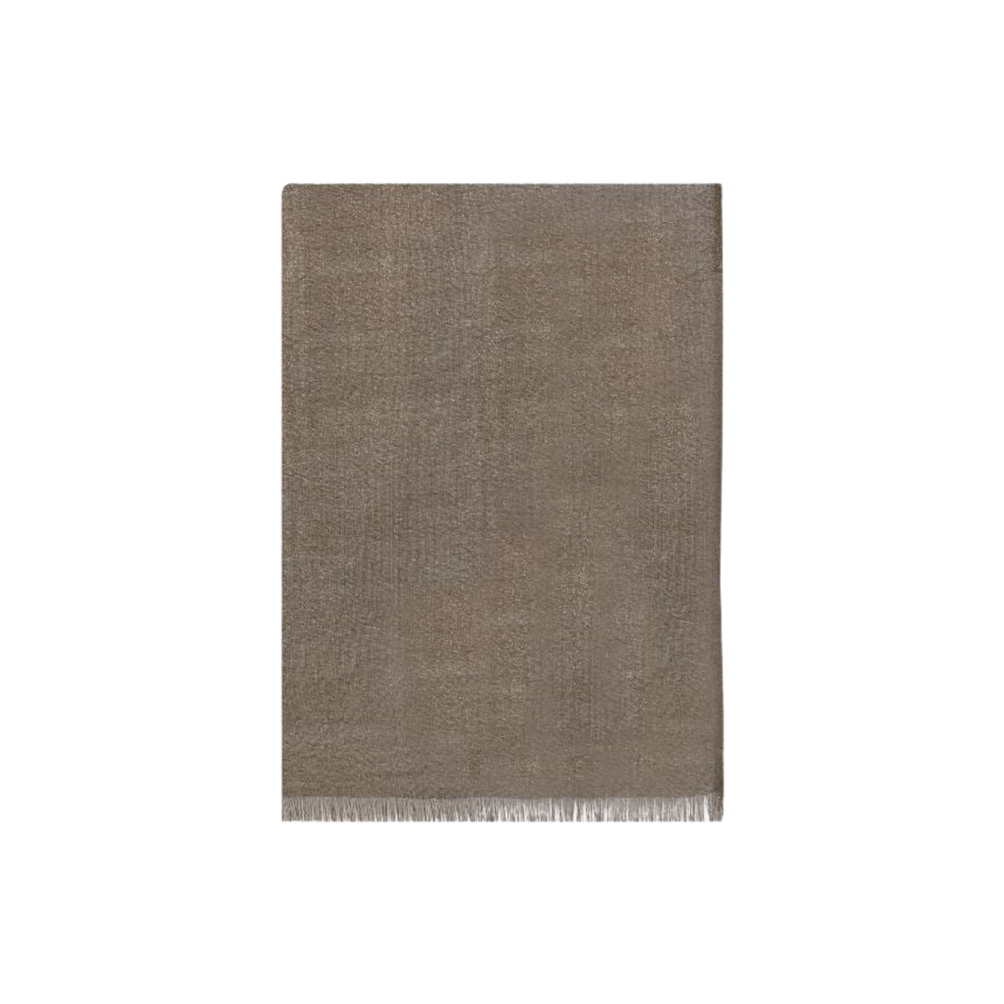 MSCDAR097-C8705 (W) Brunello Cucinelli Cashmere Silk Sparkling Scarf Brown
