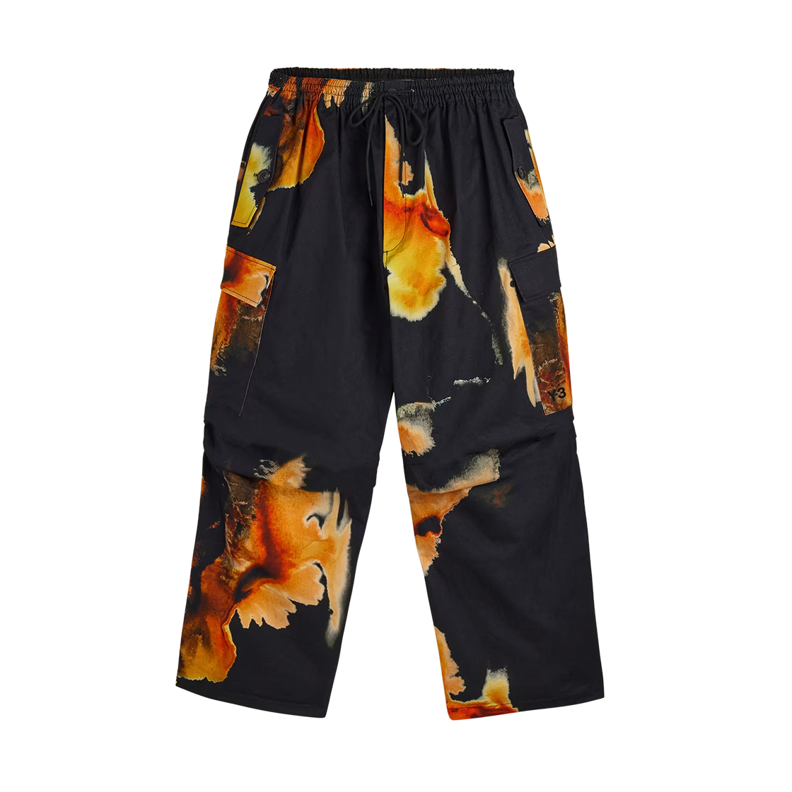 KE2314 Y-3 UT Twill Cargo Pants Black