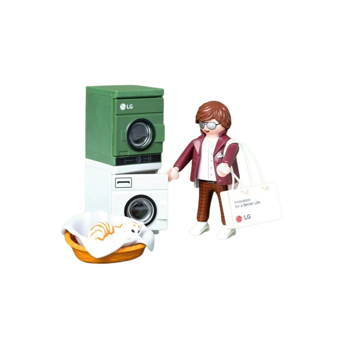 플레이모빌 x LG JJ+워시타워(Playmobil x LG JJ+Wash Tower)