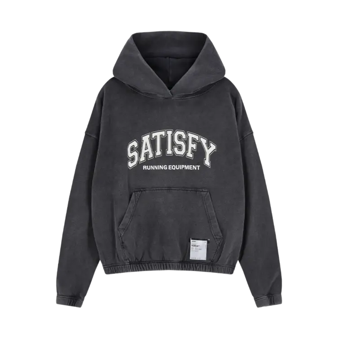 새티스파이 소프트셀 후드 에이지드 블랙(Satisfy Softcell Hoodie Aged Black)