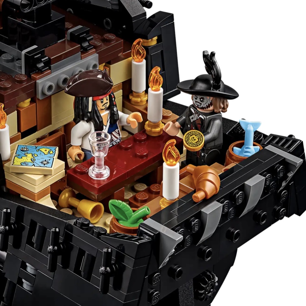 Lego Icons Captain Jack Sparrow's Pirate Ship 착용 스타일 - 5