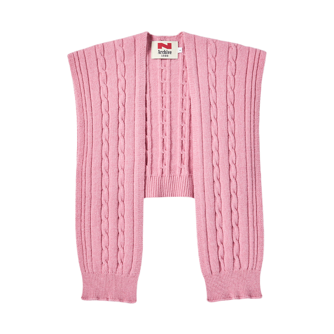NV25FAKT05PI N ARCHIVE Atelier Texture Layerist Knit Pink