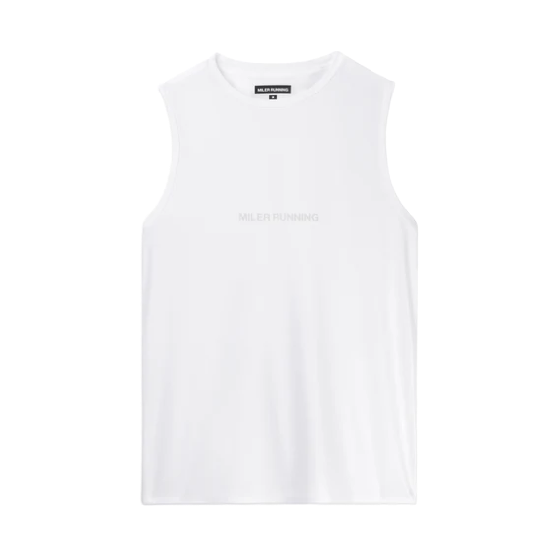 마일러 러닝 베이스 러닝 탱크 화이트(Miler Running Base Running Tank White)